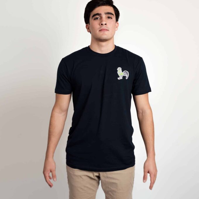 Playera | Verde Neon/Gris